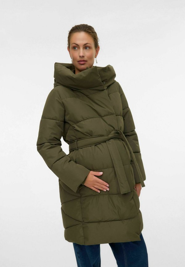 Vero Moda Hood Storm cuffs to prevent wind from entering - Winter coat - grape leaf