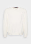 Tommy Hilfiger ESSENTIAL V NECK - Jumper - ivory petal