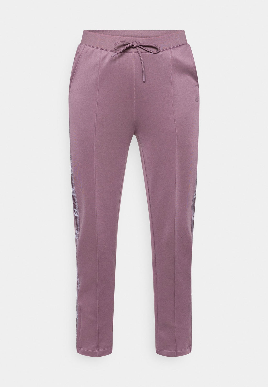 Champion SPORTS INSPIRED INTERLOCK STRAIGHT HEM PANTS WITH TAPE DETAILING