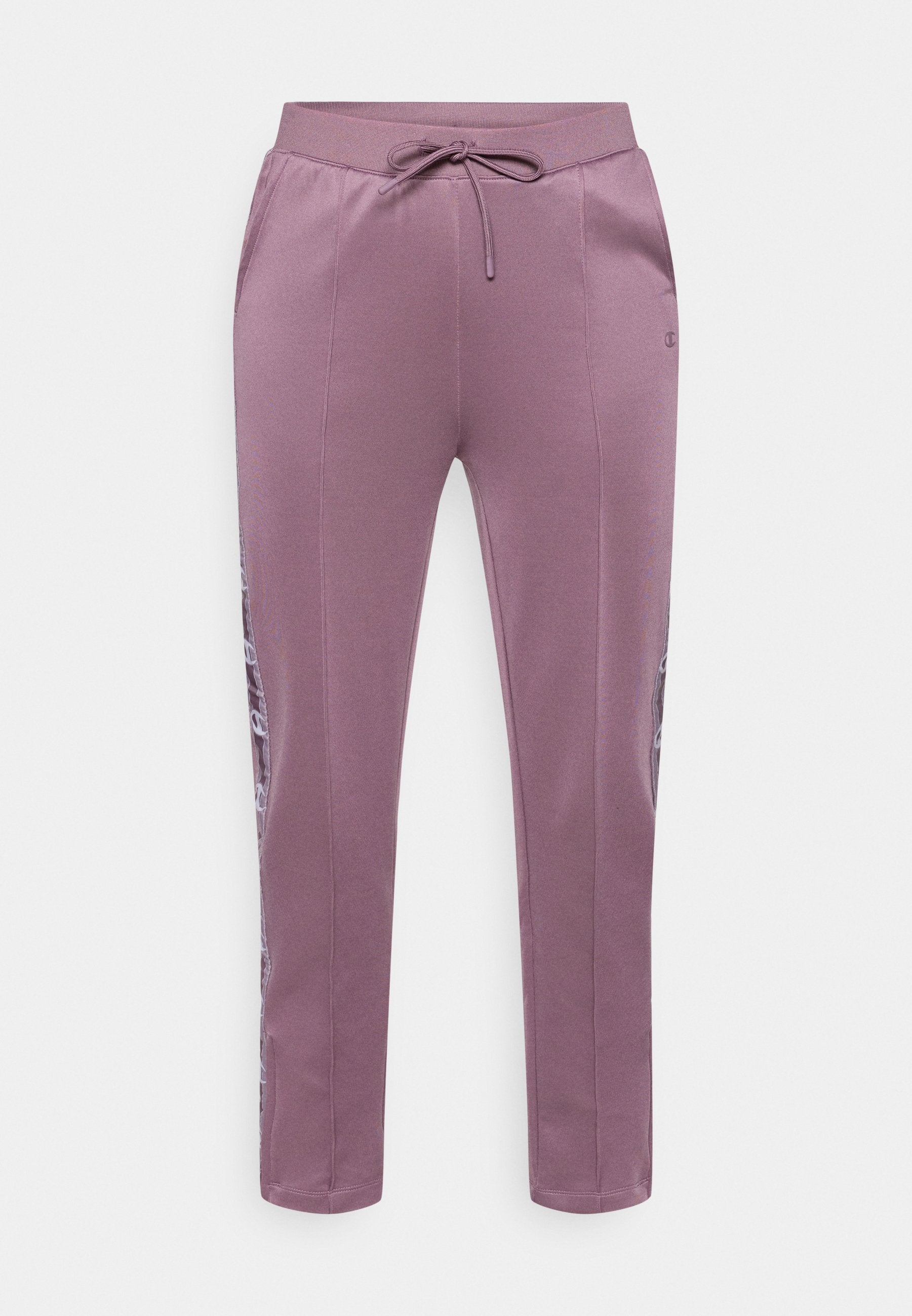 Champion SPORTS INSPIRED INTERLOCK STRAIGHT HEM PANTS WITH TAPE DETAILING