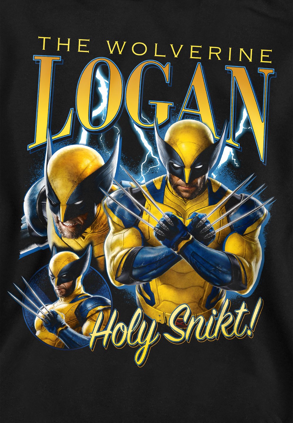 Marvel DEADPOOL  WOLVERINE SNIKT LOGAN BOOTLEG