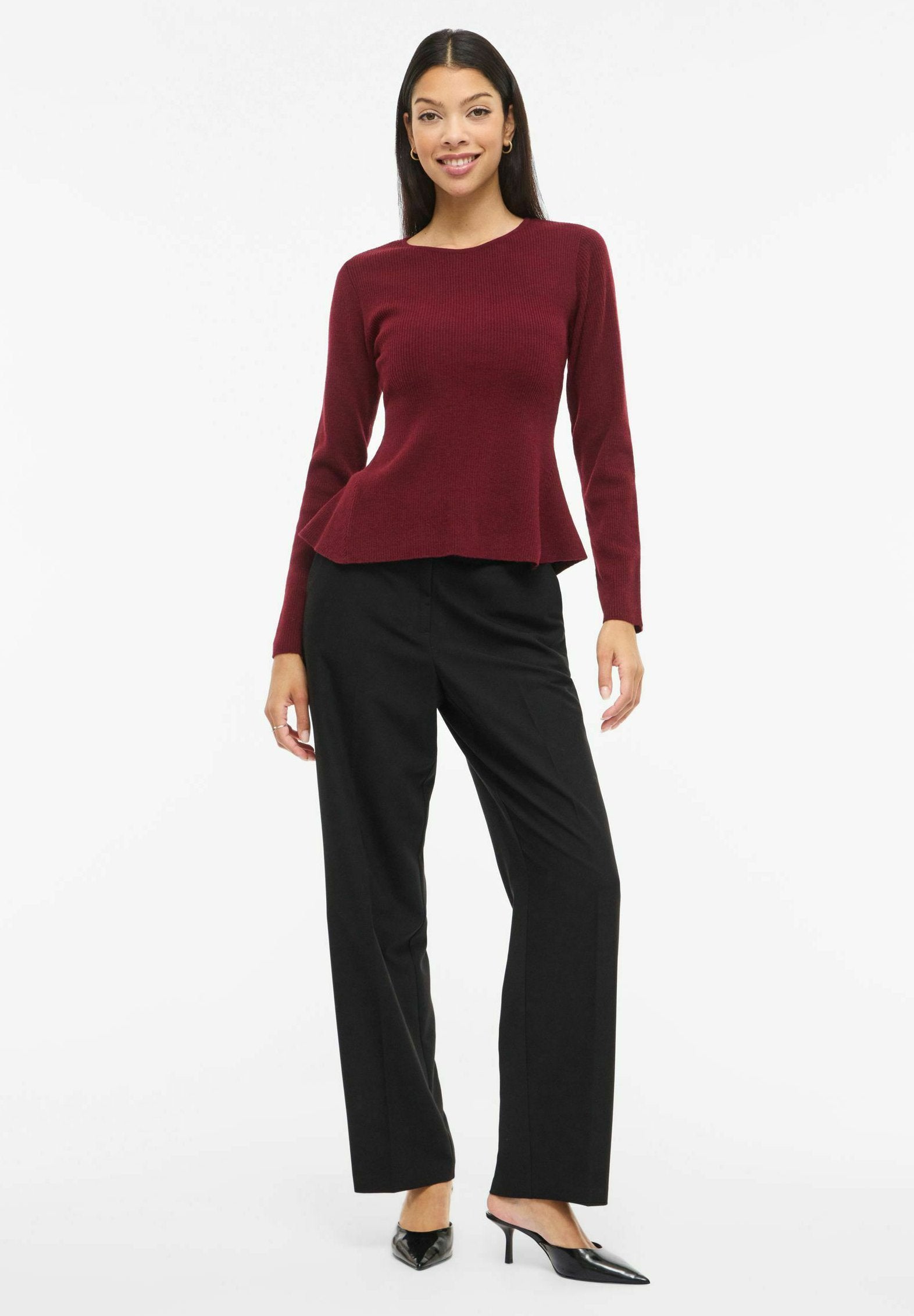 VILA Knitted VIMABLE Peplum
