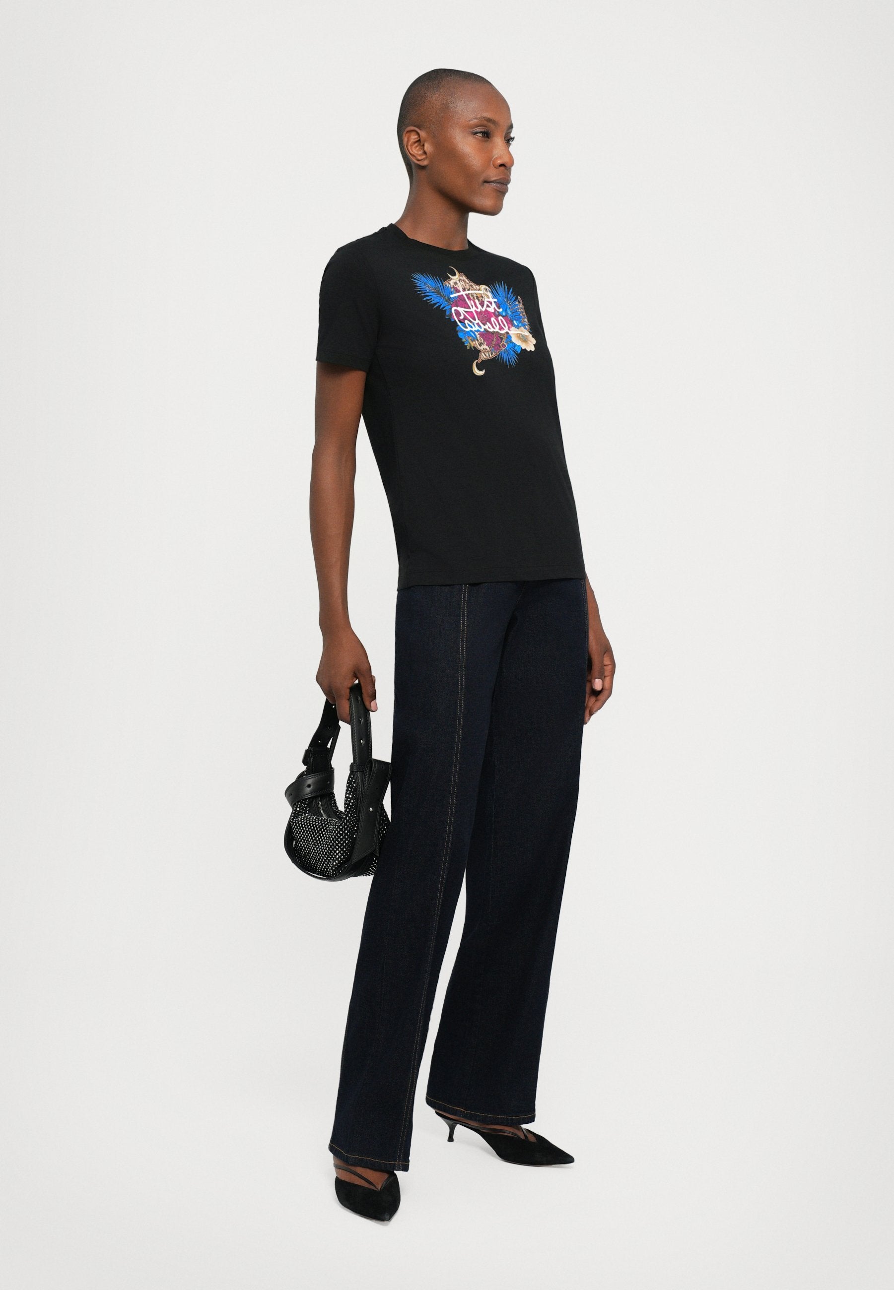Just Cavalli LOGO FLOWER LEO