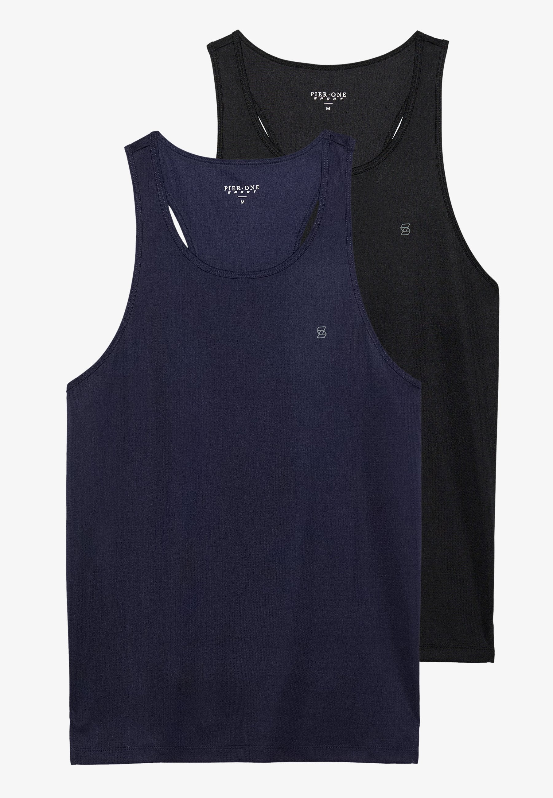 Pier One Sport 2 PACK ESSENTIAL VEST WITH RACER BACK