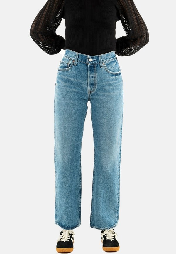 Levi's® 501® '90S ANKLE - Straight leg jeans - bleu
