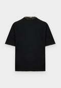 YOURTURN BOXY FIT CAMOUFLAGE DOUBLE SLEEVE