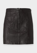 Selected Leather mini high waisted