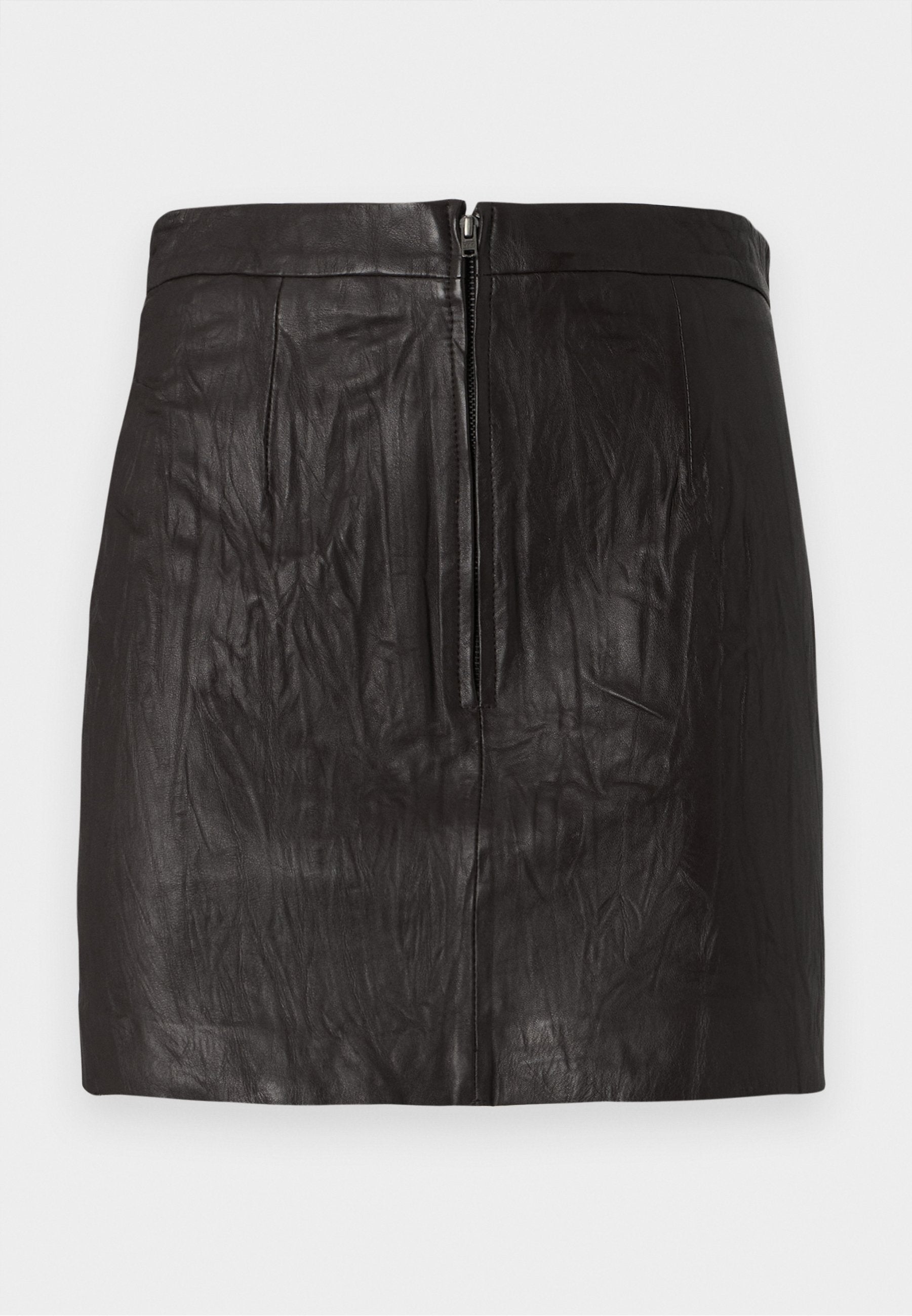 Selected Leather mini high waisted
