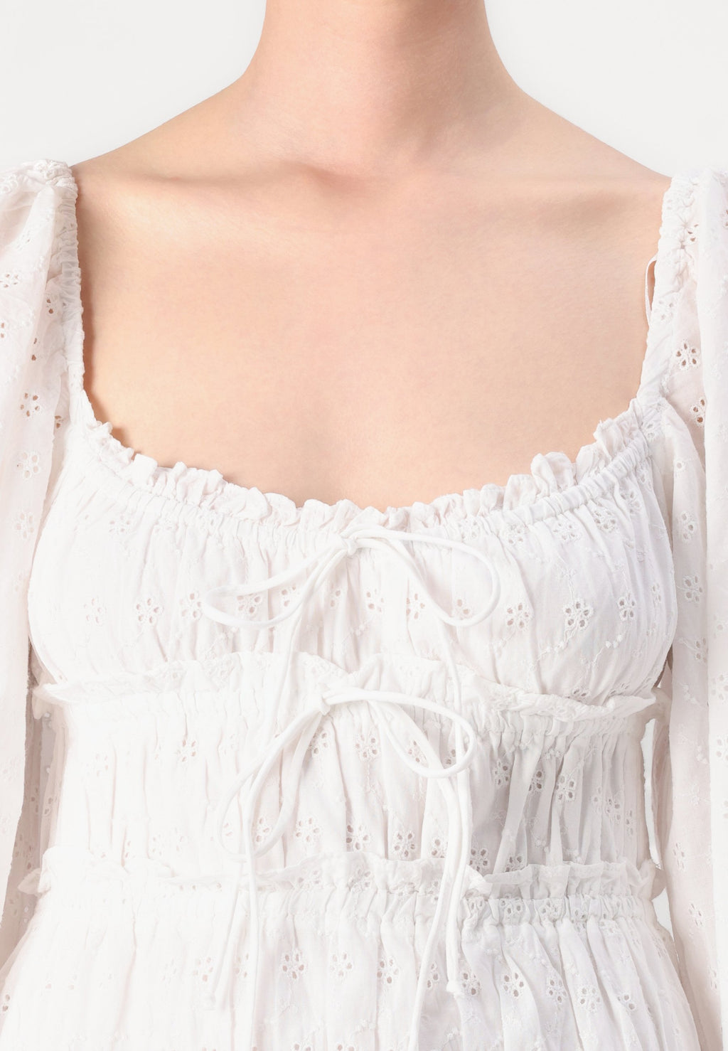 Gina Tricot BRODERIE ANGLAIS DRESS