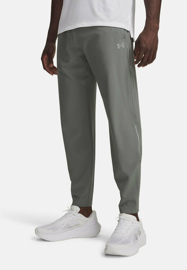 Under Armour UNDER ARMOUR PANTS UA VELOCITI TRACK PANT - Trousers - clay green