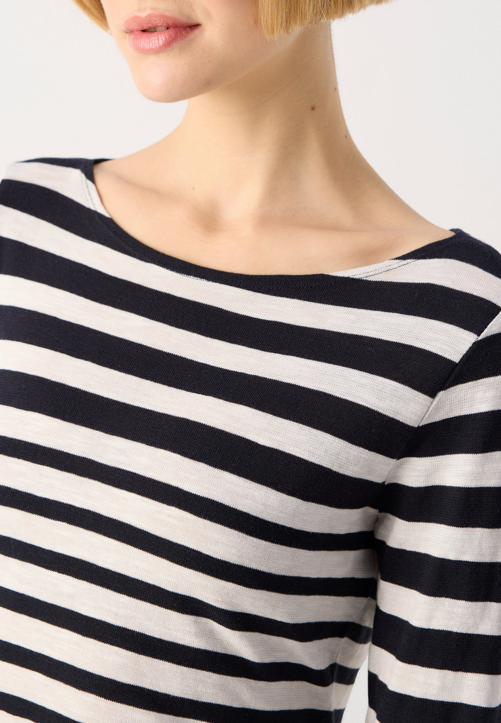 Marc O'Polo LONG SLEEVE BOAT NECK STRIPED