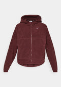 Nike Performance Fleece jacket - burgundy crush/white