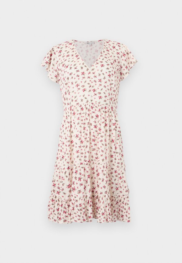 ONLY Shirt dress - cloud dancer/pink