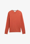 TOM TAILOR Jumper - rust red melange