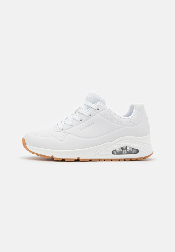 Skechers UNO WIDE FIT - Trainers - white