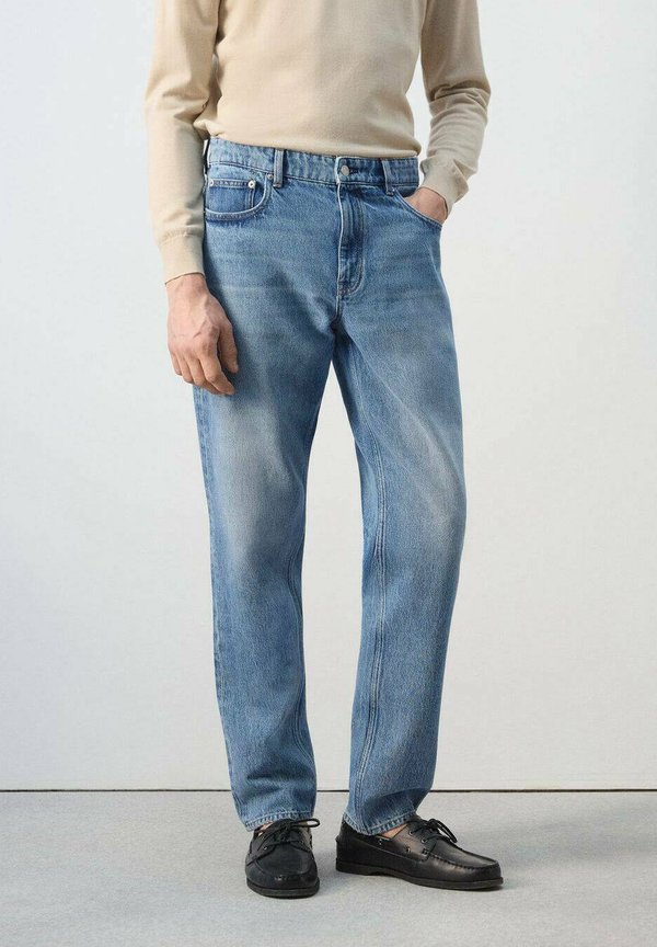 Mango Straight leg jeans - medium blue