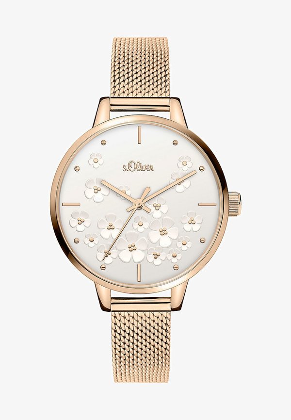 s.Oliver CHARMING TIME - Watch - rose gold-coloured
