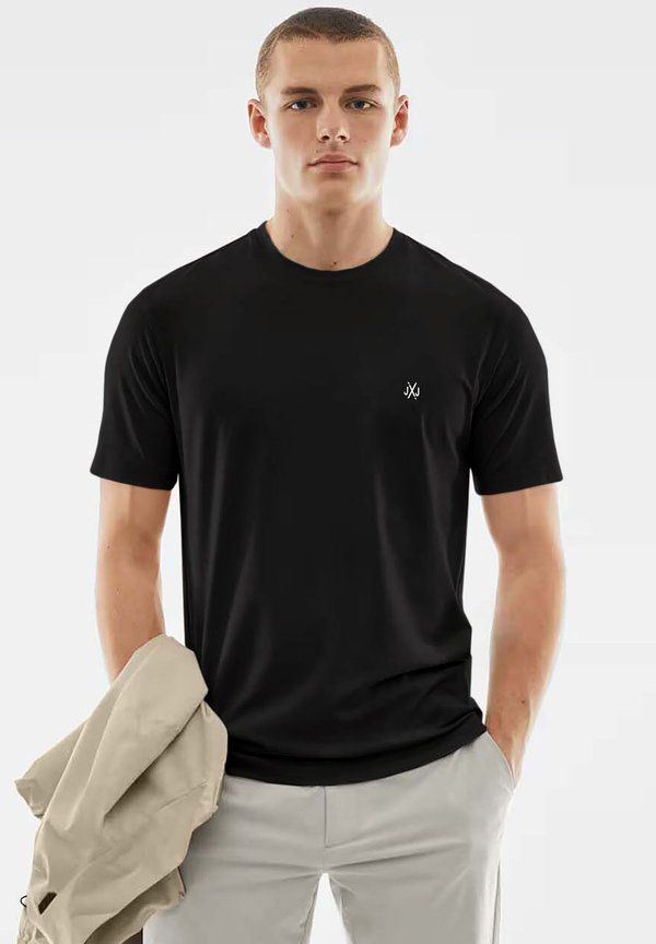 Jack & Jones 3ER PACK  - Basic T-shirt - black
