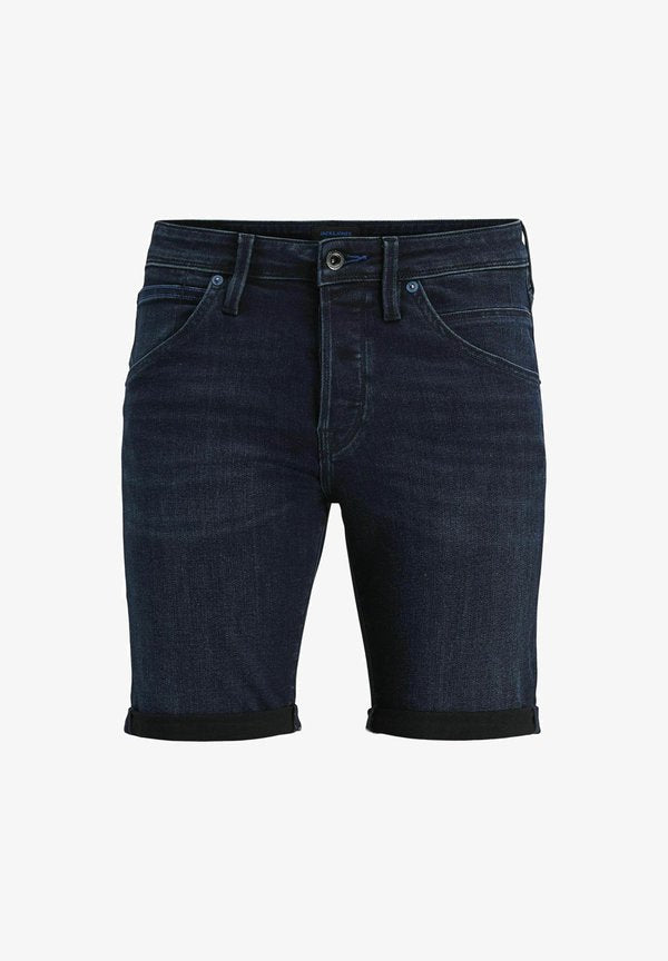Jack & Jones Denim Regular Fit - Denim shorts - blue denim