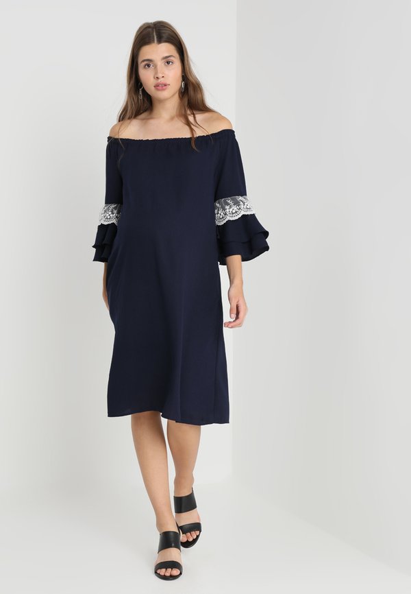 Spring Maternity LONG SLEEVES OFF SHOULDER DERICKA DRESS