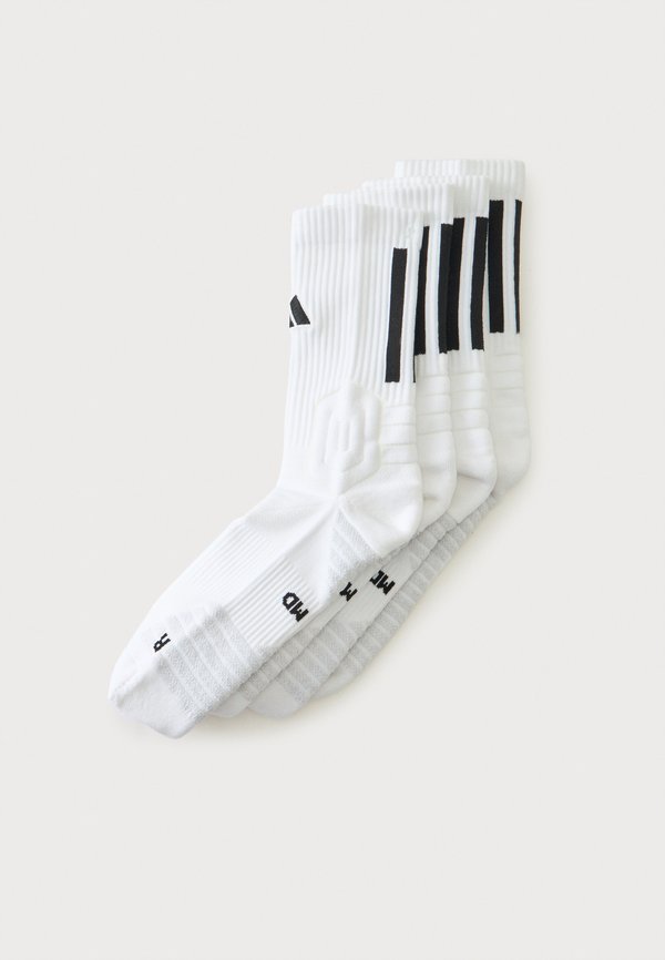 adidas Performance SELECT UNISEX 3 PACK - Sports socks - white/black