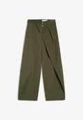 Bershka Trousers - khaki