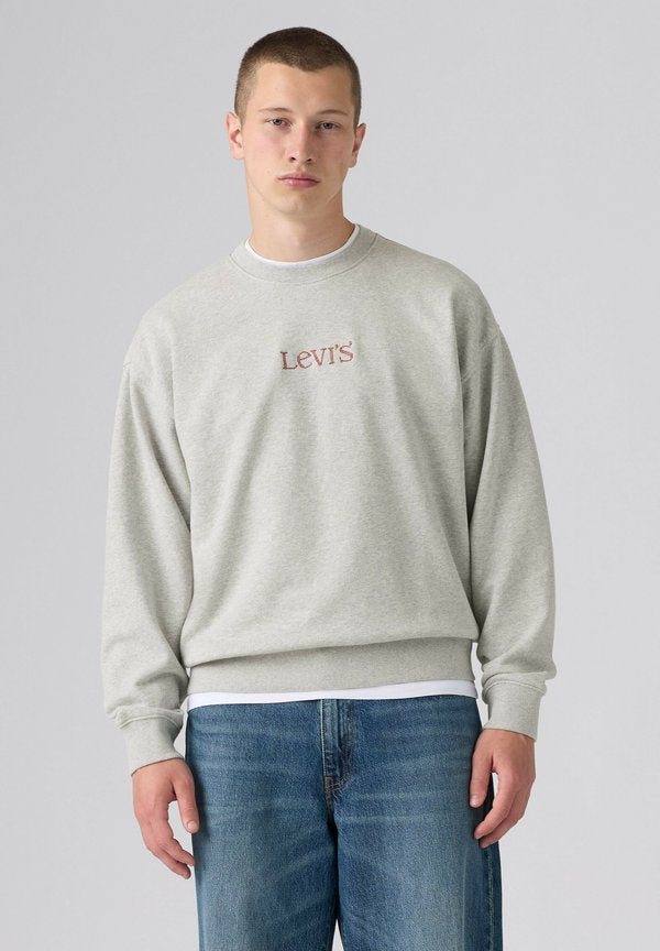Levi's® SUNSET CREW SSNL LOGO 2 LIGHT HEATHER GR - Sweatshirt - ssnl logo light heather grey - greys