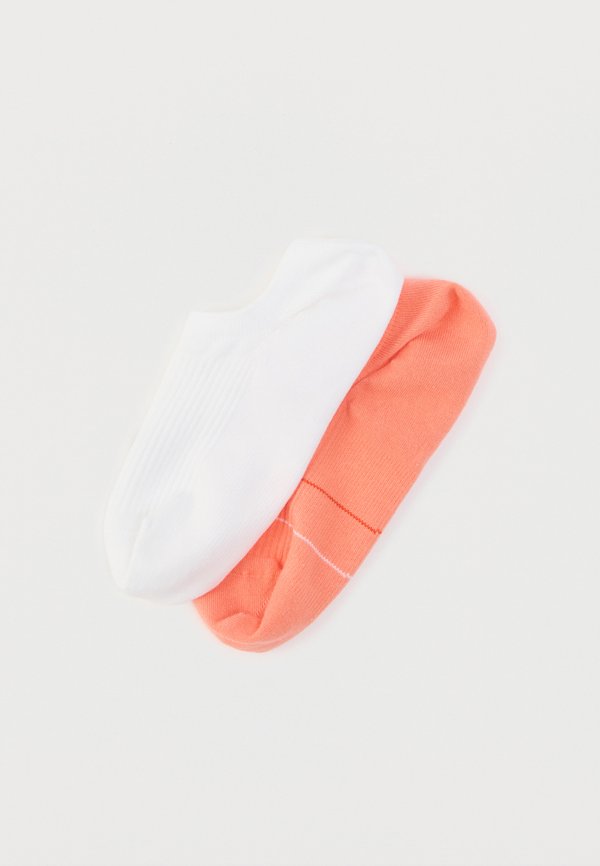 Tommy Hilfiger WOMEN FOOTIE 2 PACK - Invisible socks - coral