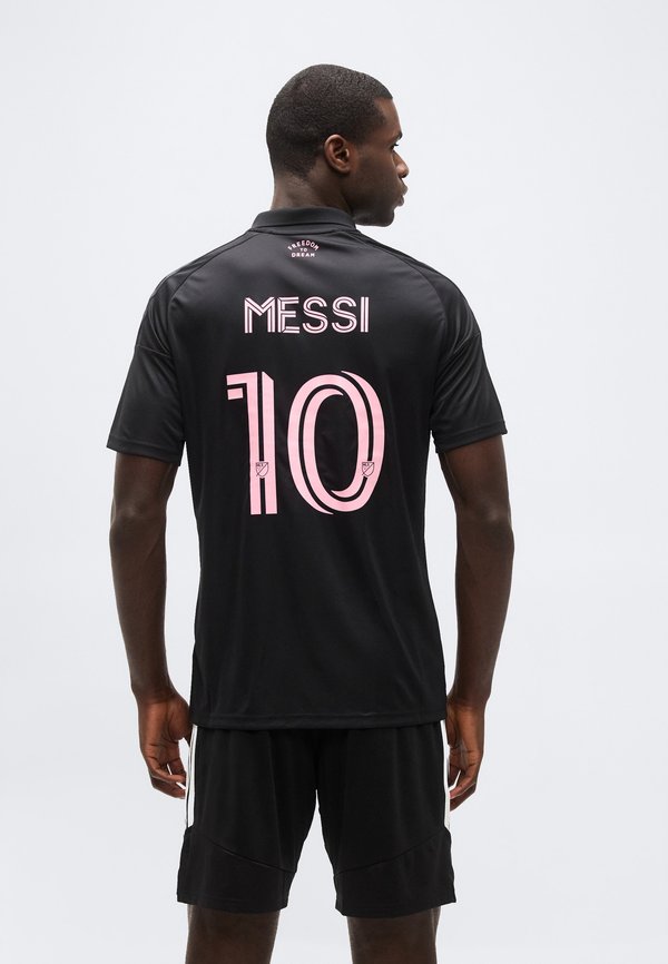adidas Performance INTER MIAMI 26/27 AWAY MESSI - Football jersey - black/bliss pink