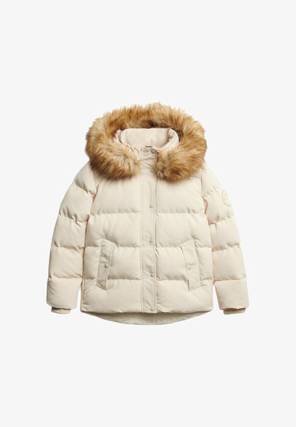 Superdry & Co EVEREST FIVE BAFFLE PUFFER - Winter jacket - pink tint