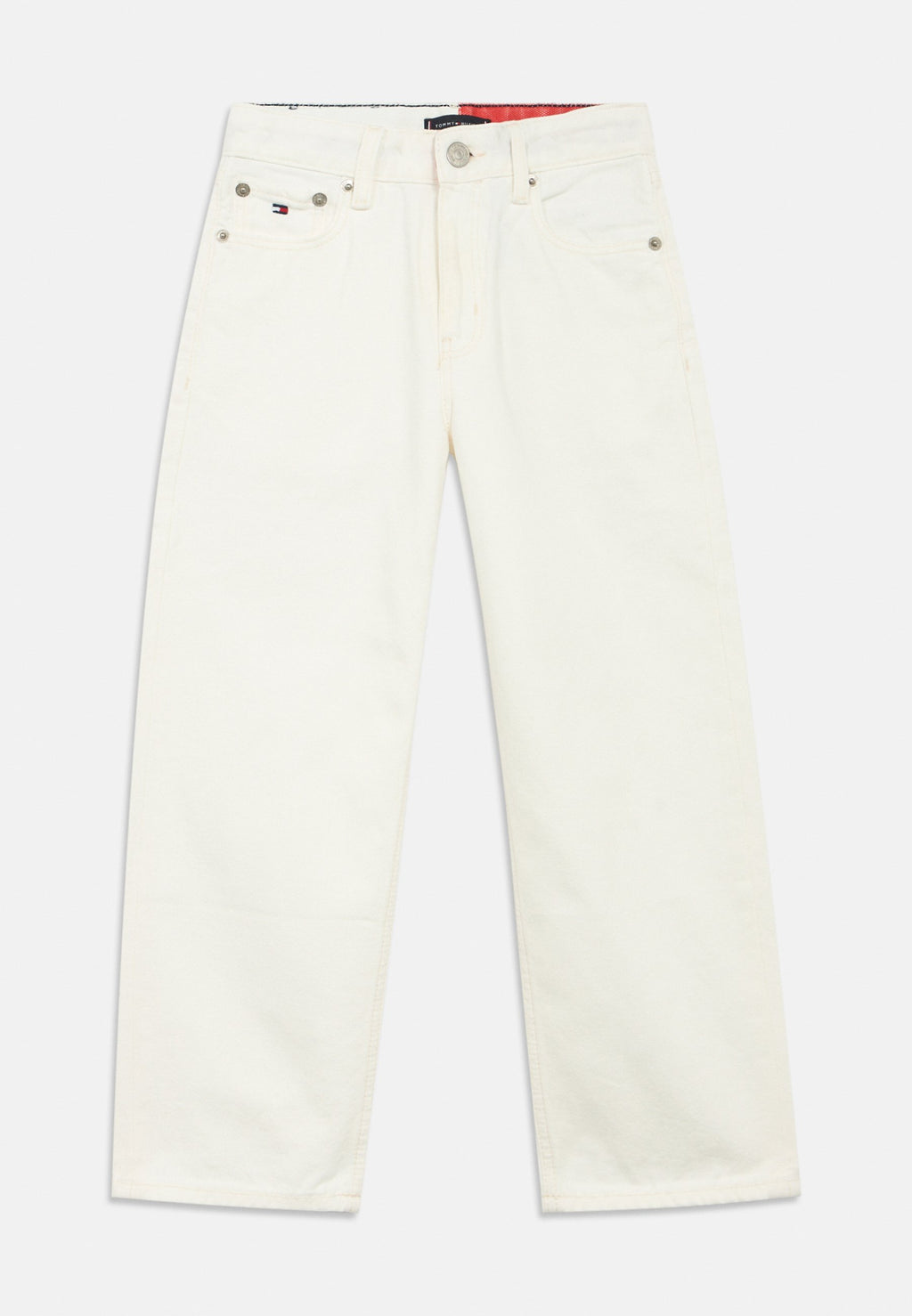 HERITAGE LOOSE WHITE JEANS Media 1