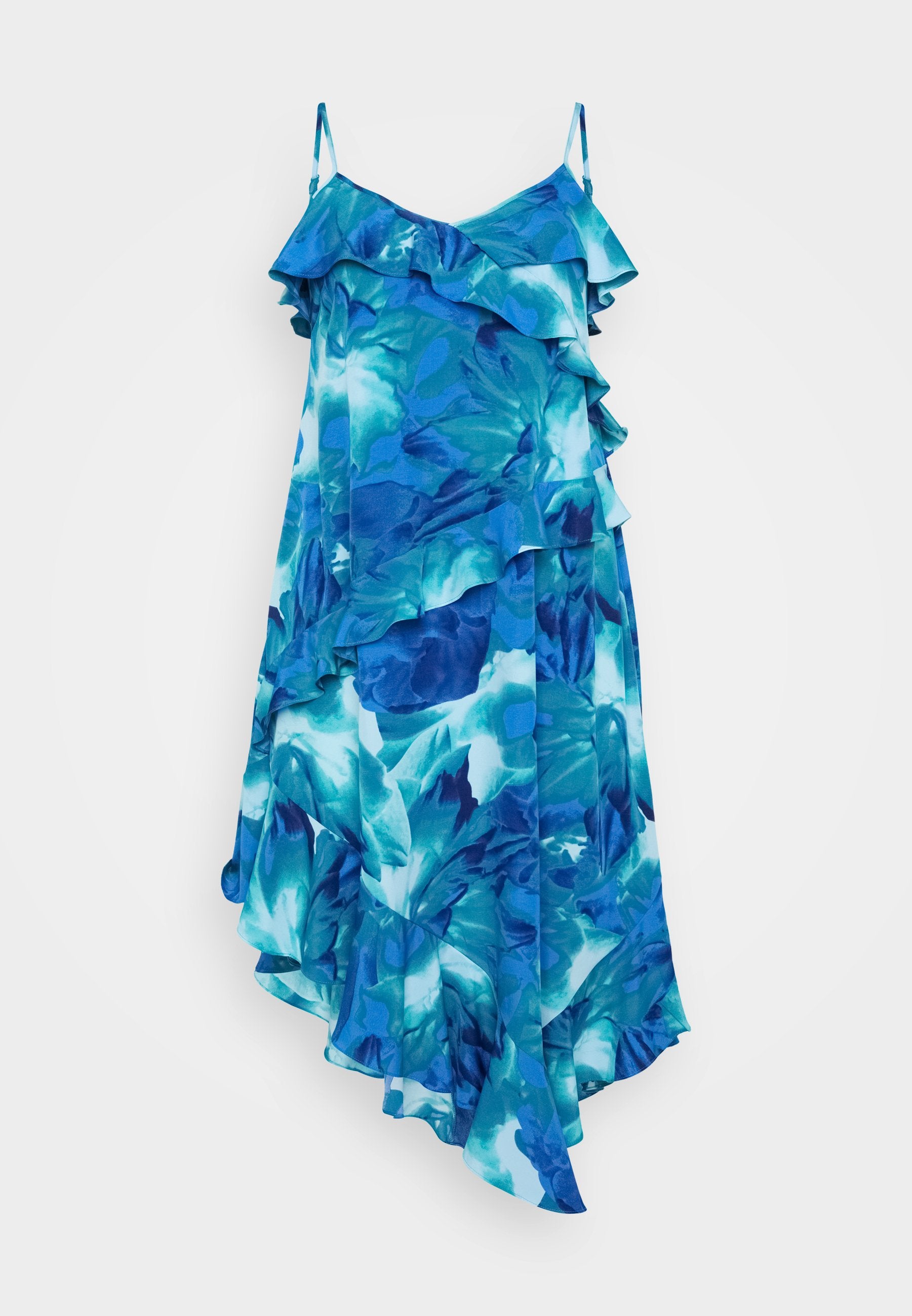 CARROSAL STRAP FRILL ANKLE DRESS Media 1
