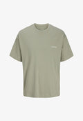 Jack & Jones JORMONTAUK GRAPHIC TEE - Print T-shirt - seagrass