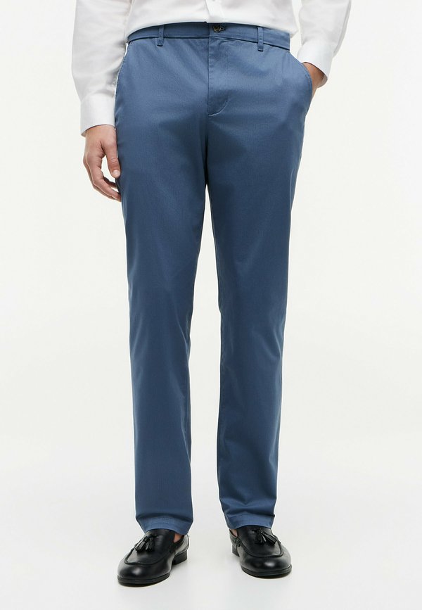 Tommy Hilfiger TOMMY HILFIGER DENTON STRAIGHT PRINTED STRUCTURE CHINOS - Chinos - aegean sea