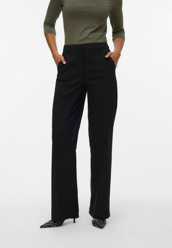 Vero Moda Tailored VMMILLE High waist Tailored - Trousers - black