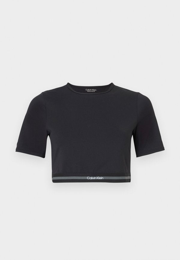 Calvin Klein ICON SPORT TEE - Basic T-shirt - black