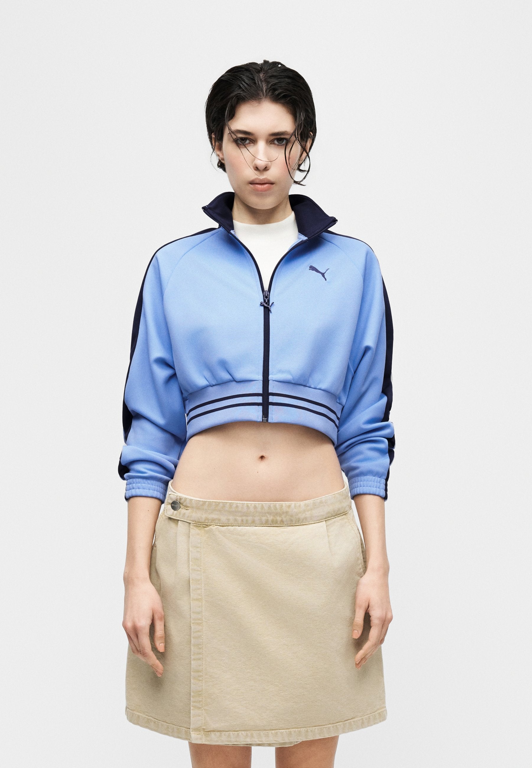 Puma RELAXED CROPPED TRACK JACKET