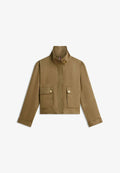Tommy Hilfiger BUTTON UTILITY  - Summer jacket - mediterranean olive
