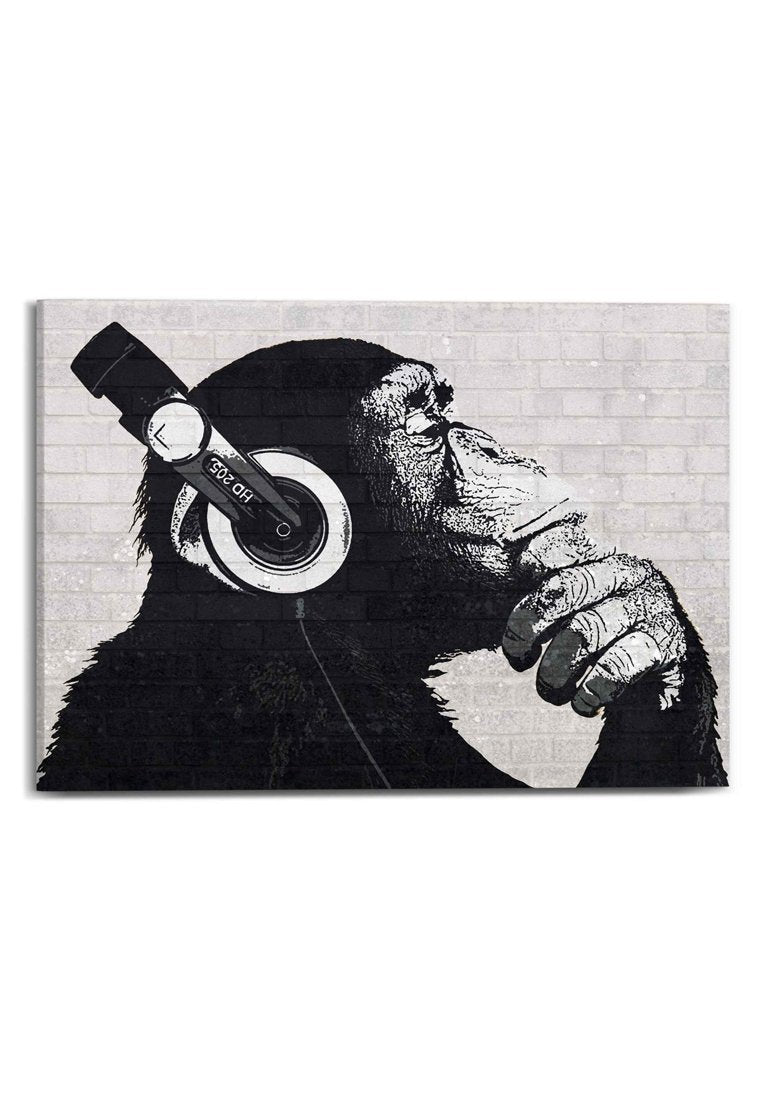 Orange Wallz HEADPHONE CHIMP