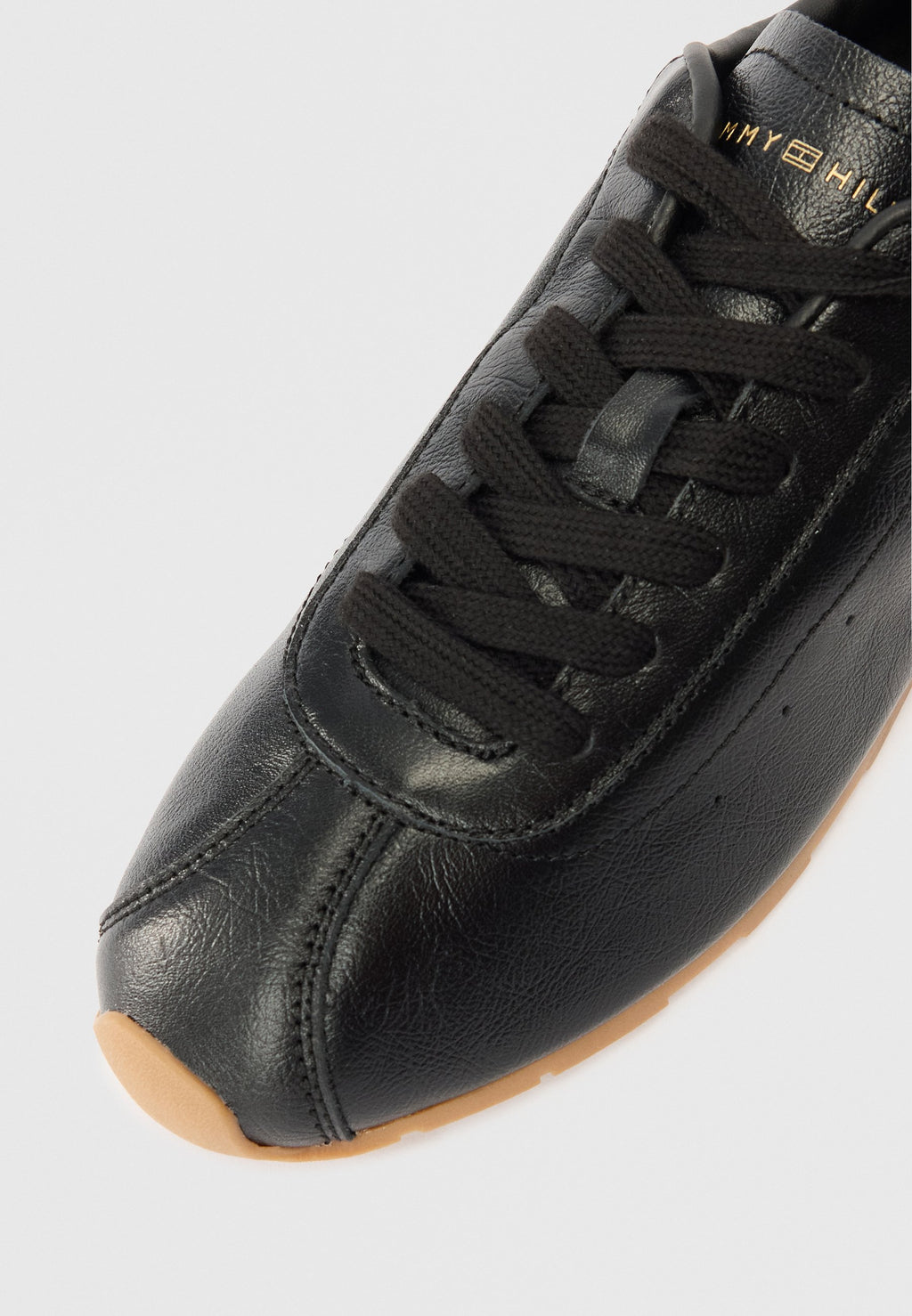 TH MONOGRAM LOW PROFILE LEATHER TRAINERS Media 5