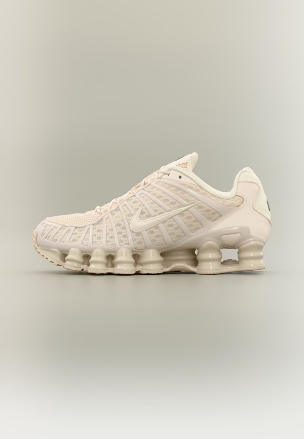 Nike Sportswear SHOX TL - Trainers - chalk/metallic silver-coloured/black