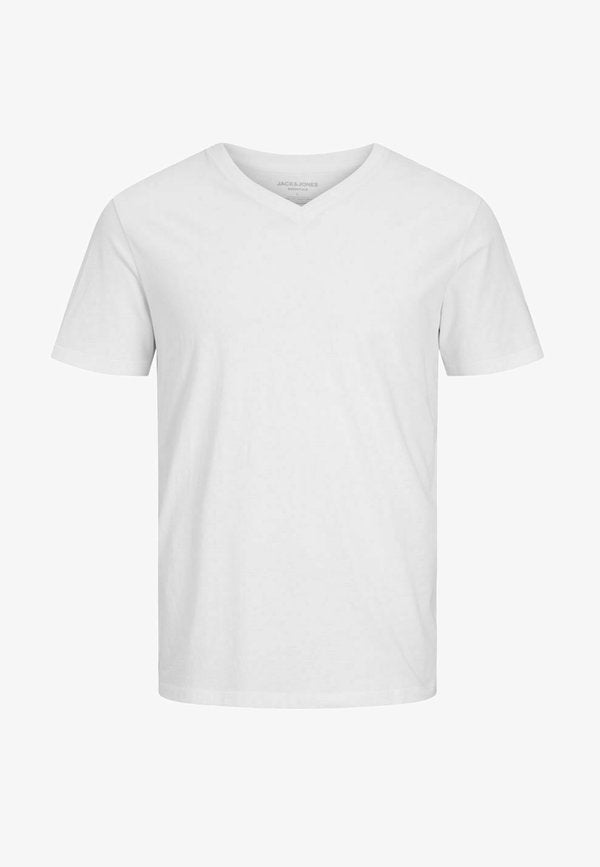 Jack & Jones Plain - Basic T-shirt - white