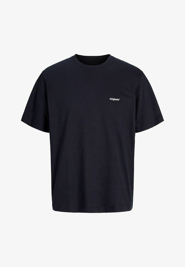 Jack & Jones Backprintet - Print T-shirt - black