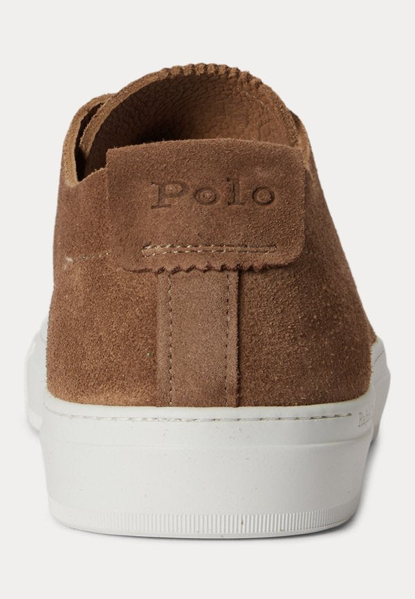Polo Ralph Lauren JERMAIN DECONSTRUCTED CALF-SUEDE SNEAKER