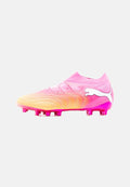 Puma FUTURE 9 ULTIMATE AG UNISEX - Firm-ground football boots - poison pink/sun stream/bright aqua