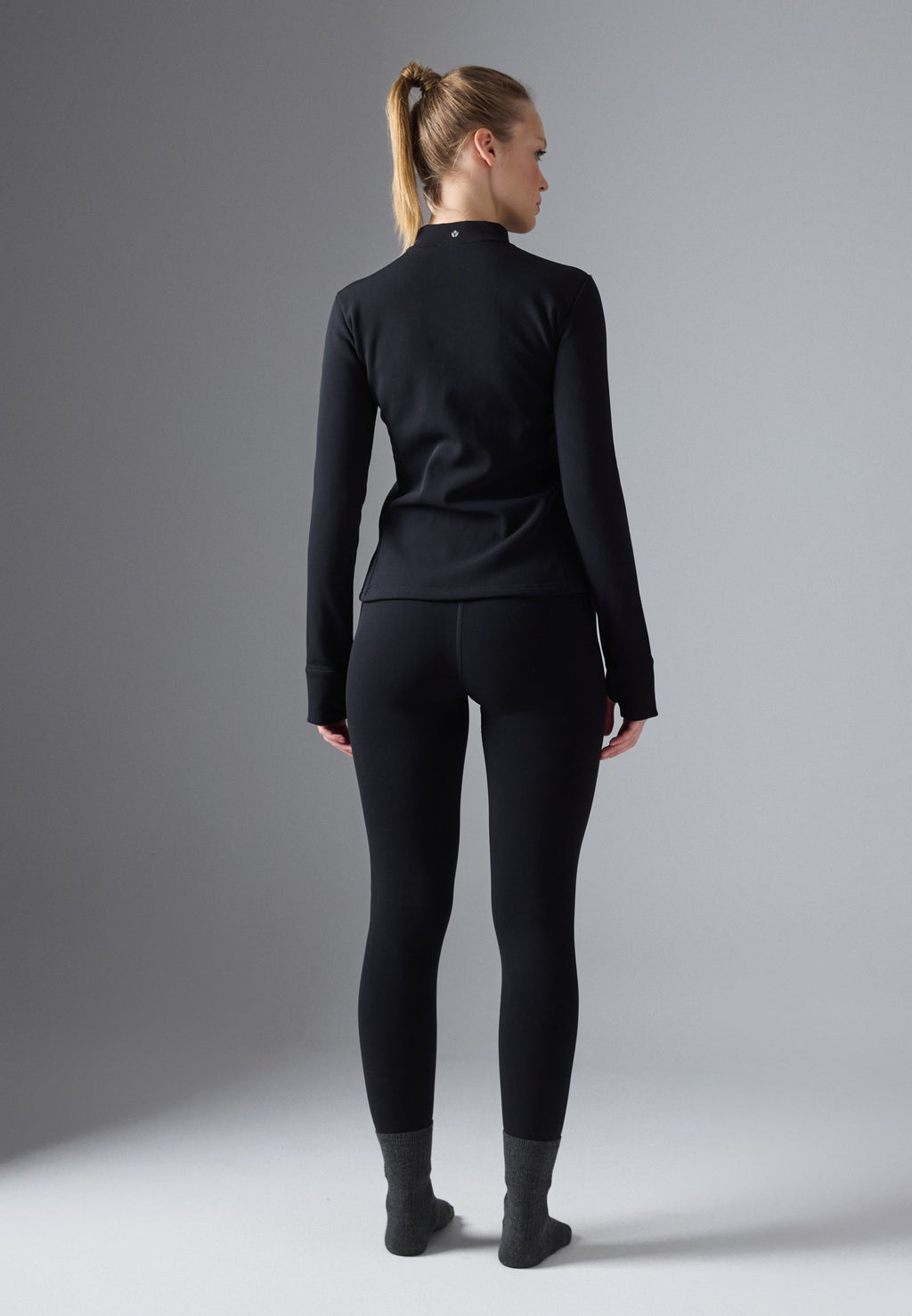 Even&Odd active 2 PIECE FUR LINED LONG SLEEVE TOP AND LEGGINGS SET