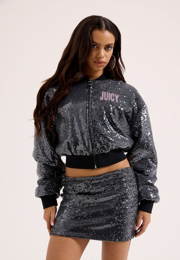 Juicy Couture SEQUIN BELT SKIRT