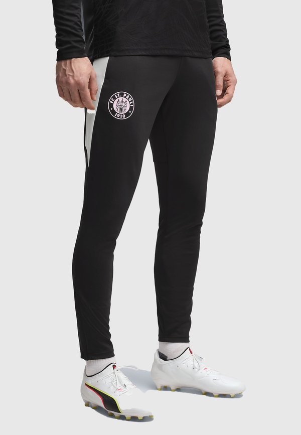 Puma FC ST. PAULI CLUB SLIM TRAININGSHOSE - Club wear - black-sage glow