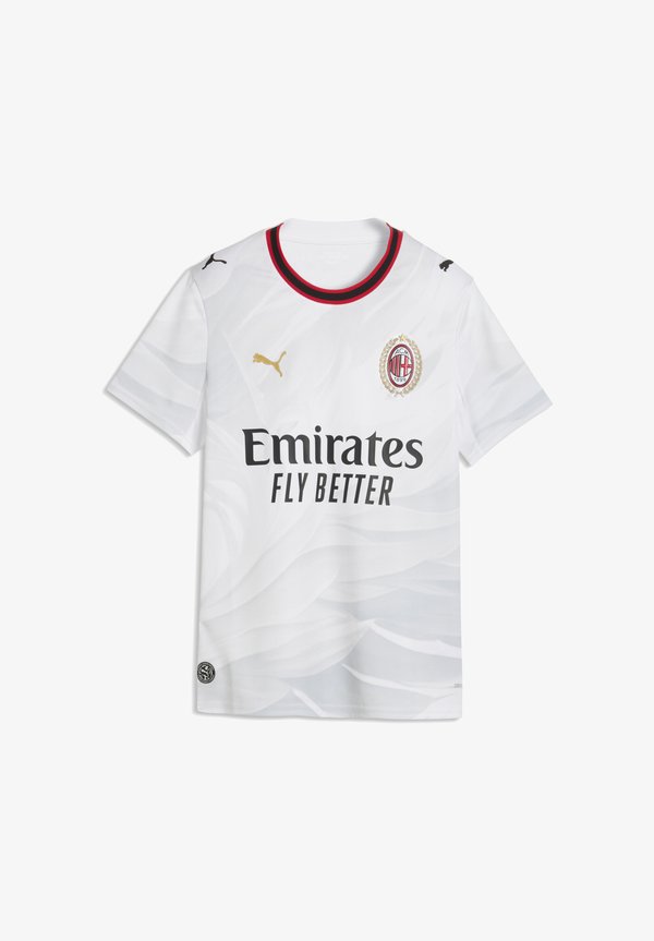 Puma AC MILAN 26/27 AUSWÄRTSTRIKOT - Football jersey - white-victory gold