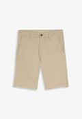 TOM TAILOR Shorts - beige mini geometric print